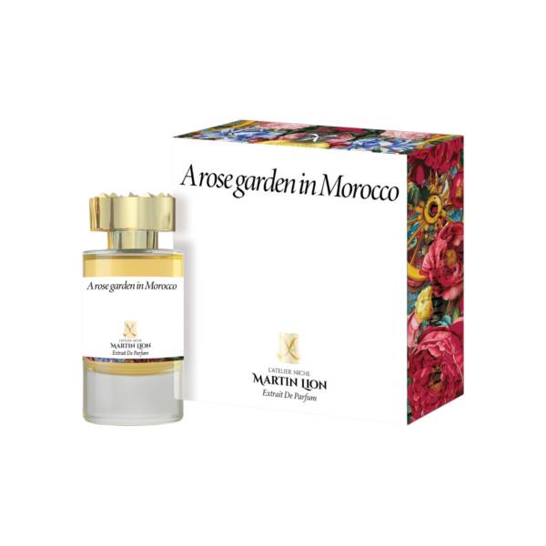 A Rose Garden in Morocco 50ml - Martin Lion Charm of Flowers Collection